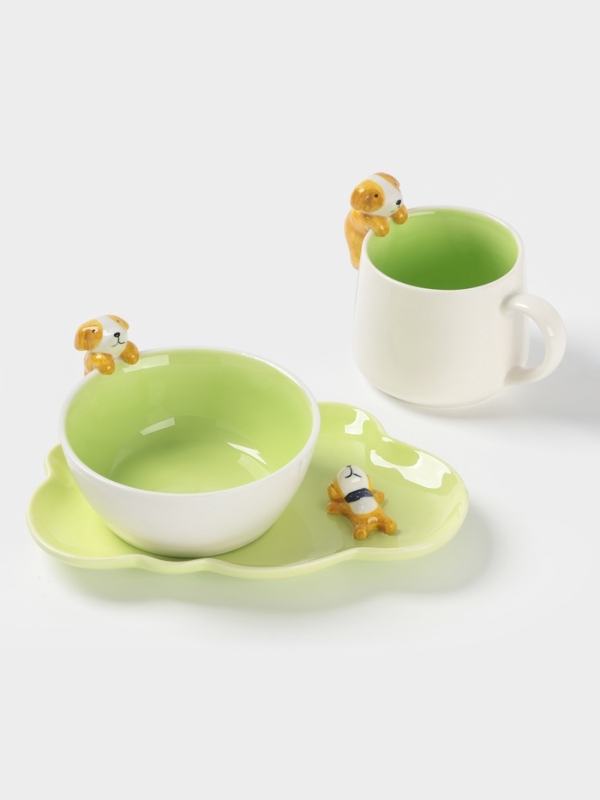 Набор детской посуды "Верный друг"