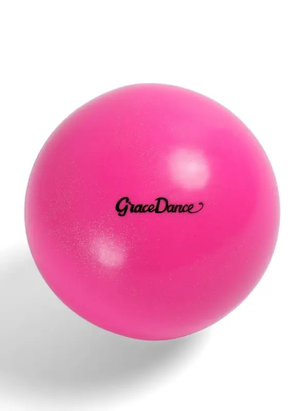 Мяч для художественной гимнастики Grace Dance, 15 см, розовый