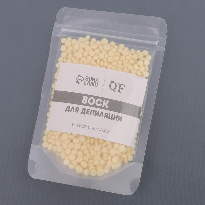Воск для депиляции, плёночный, в гранулах, 100 гр, цвет жёлтый Воск для депиляции, плёночный, в гранулах, 100 гр, цвет жёлтый