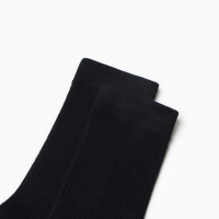Носки женские длинные MINAKU, цв. черный, р-р 36-39