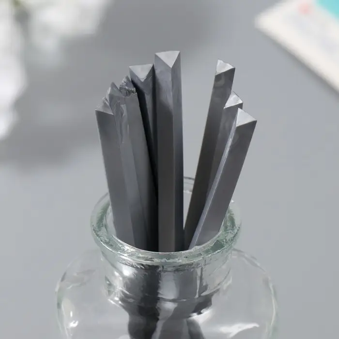 Сургуч для печати стержень 1/4 "Серебро" 12,7х0,7х0,7 см