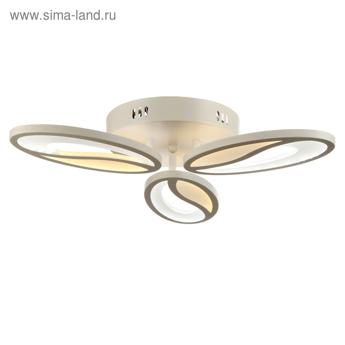 Люстра ГАЛЛОП 5327/3 LED 50Вт белый 46x11x46 см