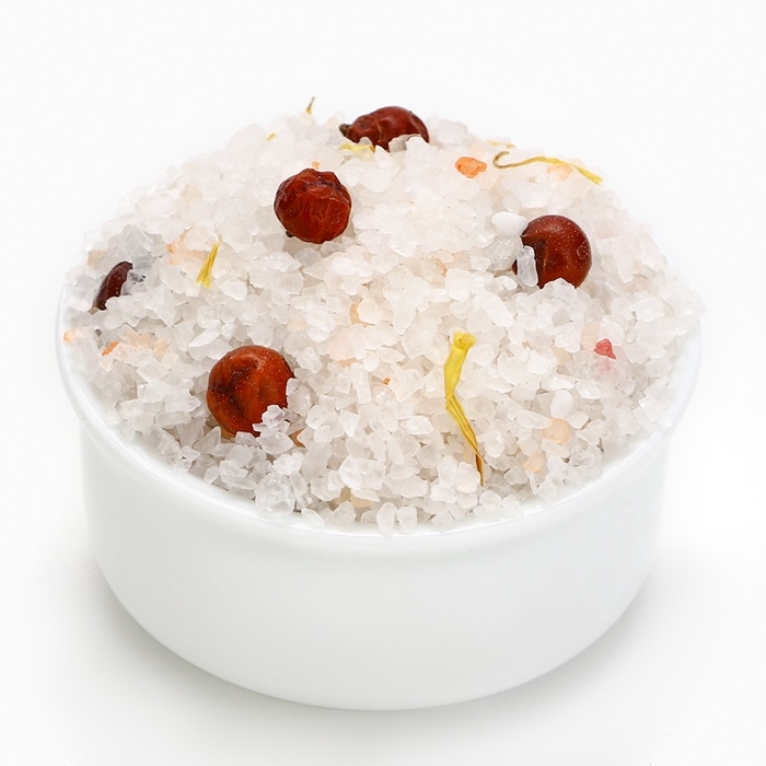 Соль для ванны с календулой и можжевеловой ягодой, 400 г, Новый Год