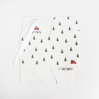 Коробка подарочная новогодняя складная &laquo;С новым годом&raquo;, 12 х 12 х 12 см, Новый год