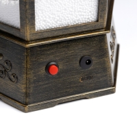 Светодиодная фигура «Фонарь с Дедом Морозом» 20 × 27 × 20 см, пластик, батарейки ААх3 (не в комплекте), USB, свечение белое Светодиодная фигура «Фонарь с Дедом Морозом» 20 × 27 × 20 см, пластик, батарейки ААх3 (не в комплекте), USB, свечение белое