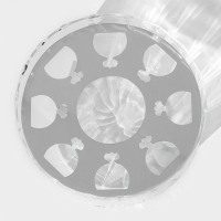 Подставка стеклянная для подогрева Доляна &laquo;Диана&raquo;, 13&times;9 см