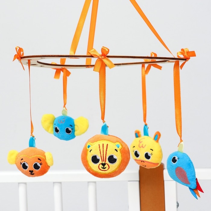 Набор для творчества. Подвеска для малышей своими руками виды &laquo;Зверята&raquo;, виды МИКС, Крошка Я