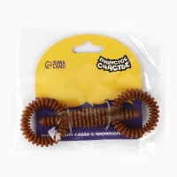 Игрушка для собак жевательная со ароматом корма &laquo;2 кольца&raquo;, 16 х 5 см