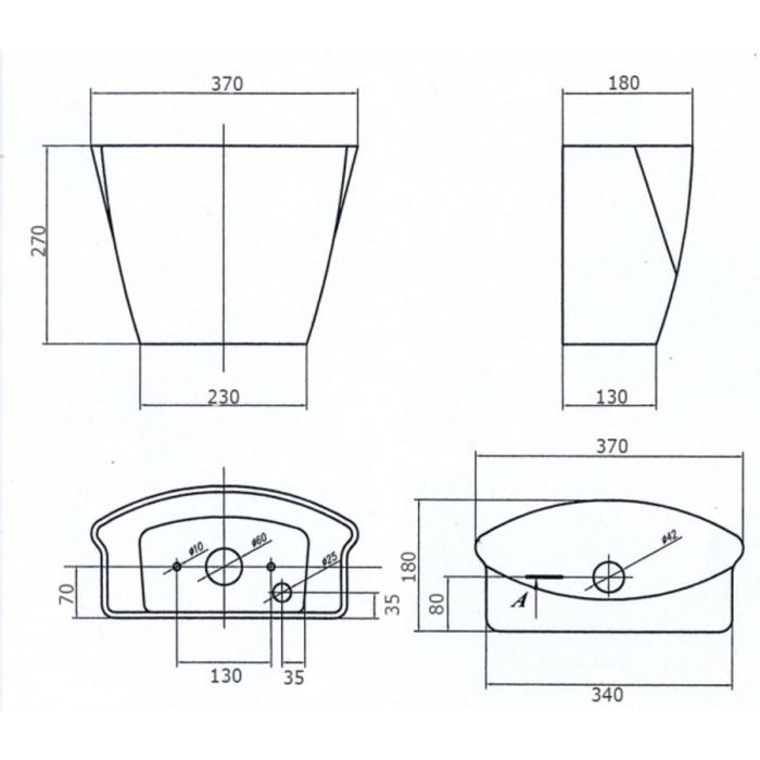 Унитаз компакт ЛЗСФ "Вершок", детский, нижняя подводка, сиденье, кнопка