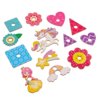 Настольная игра. Геоборд с доп. элементами &laquo;Замок принцессы&raquo; 20х20 см