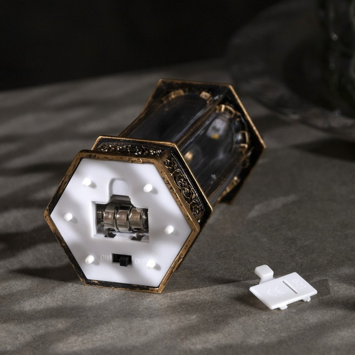 Светодиодная фигура «Ёлка в ротонде» 6.3 × 14 × 6.3 см, пластик, блёстки, батарейки AG13х3 (в комплекте), свечение тёплое белое Светодиодная фигура «Ёлка в ротонде» 6.3 × 14 × 6.3 см, пластик, блёстки, батарейки AG13х3 (в комплекте), свечение тёплое белое