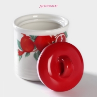 Сахарница Доляна &laquo;Гранат&raquo;, 150 мл, d=7 см