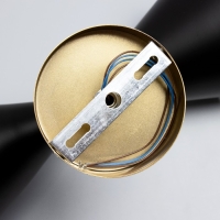 Бра "Мурано" 2хЕ27 40Вт черно-золотой 16х26х40 см Бра "Мурано" 2хЕ27 40Вт черно-золотой 16х26х40 см