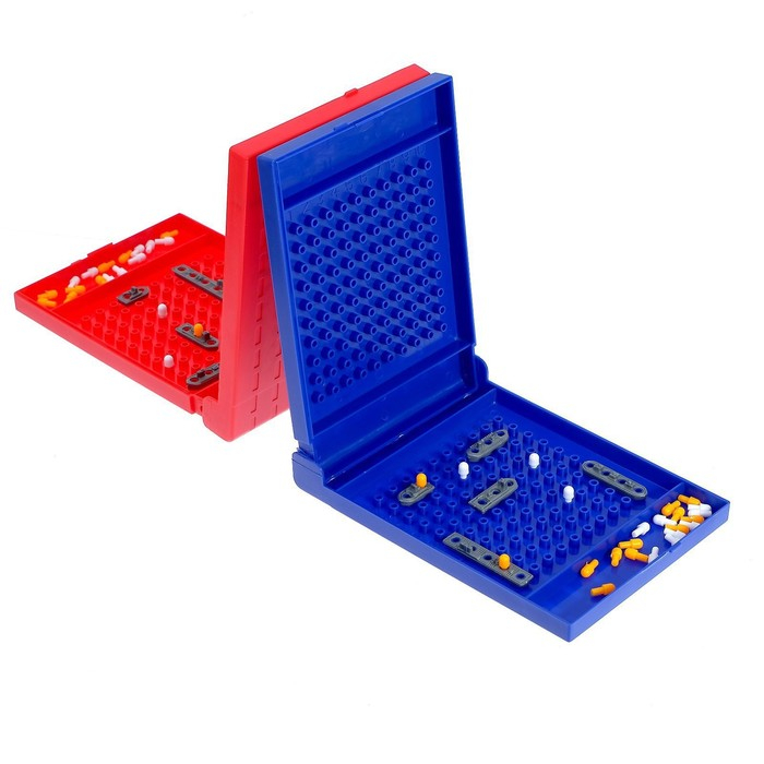 Настольная игра &laquo;Морской бой&raquo;, 2 раздельных поля, 2 игрока, 3+