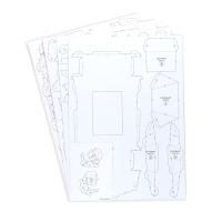 Полигональная фигура из бумаги &laquo;Машина&raquo;, 40 х 10 х 21 см