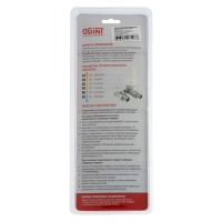 Комплект термостатический Ogint, для радиатора, 3в1, прямой, 1/2", PN10, М30х1.5, 6-28&deg;С