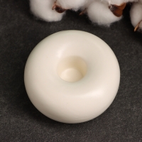 Подсвечник "Эдвард" белый глянец, 4х7х7см Подсвечник "Эдвард" белый глянец, 4х7х7см