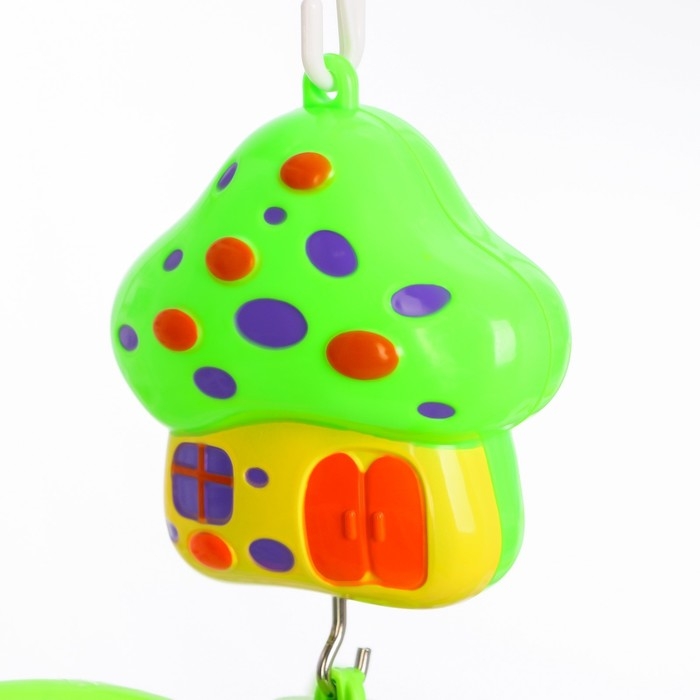 Мобиль музыкальный на кроватку &laquo;Домик. Зверятки погремушки №2&raquo;, заводной, Крошка Я