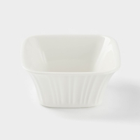 Форма для выпечки из жаропрочной керамики Доляна &laquo;Маффин&raquo;, 11&times;5 см, цвет белый