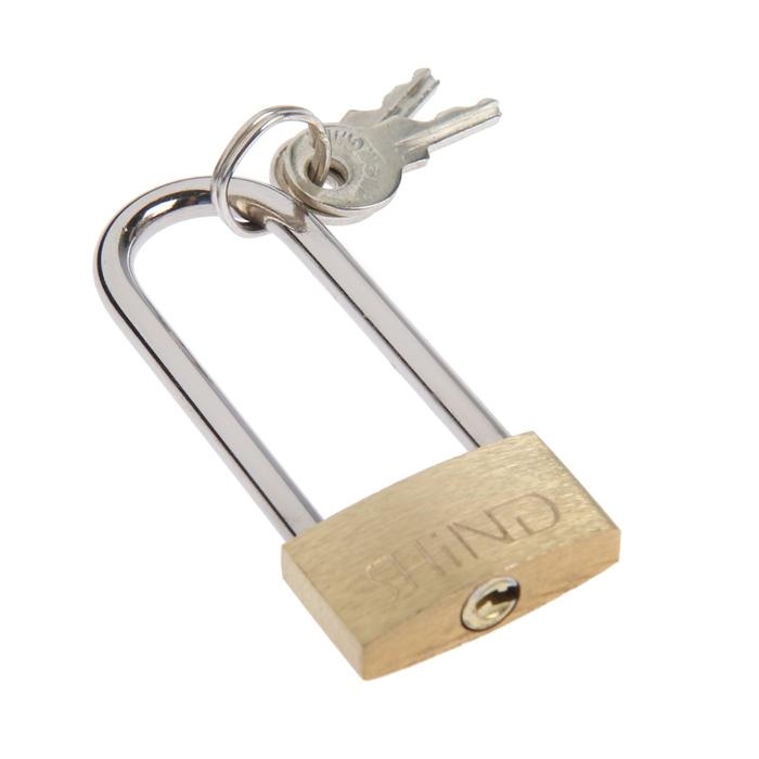 Замок навесной, тип 1, 26х60 мм, 2 ключа Замок навесной, тип 1, 26х60 мм, 2 ключа