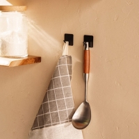 Ложка гарнирная из нержавеющей стали SL Home, &laquo;Рустик&raquo;, 33&times;8 см, цвет серебряный