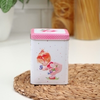 Банка с крышкой для сыпучих продуктов &laquo;Прованс Весна&raquo;, 860 мл