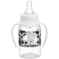 Набор бутылочек для кормления &laquo;Люблю молоко&raquo; 150 и 250 мл