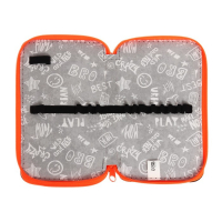 Пенал 2 секции 110*190 ткань ПКТ 11-42 "Чёрный-ярко-оранжевый" 56329 Пенал 2 секции 110*190 ткань ПКТ 11-42 "Чёрный-ярко-оранжевый" 56329