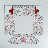 Коробка для капкейков &laquo;С Новым Годом!&raquo; 25 х 25 х 10 см, Новый год