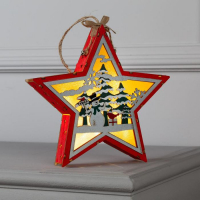 Светодиодная фигура «Снеговик в лесу» 22 × 22 × 4 см, дерево, батарейки АААх2 (не в комплекте), свечение тёплое белое Светодиодная фигура «Снеговик в лесу» 22 × 22 × 4 см, дерево, батарейки АААх2 (не в комплекте), свечение тёплое белое