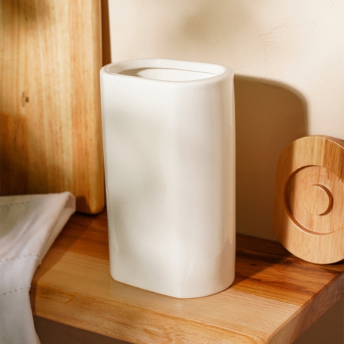 Банка для хранения сыпучих продуктов SL Home &laquo;Тренто&raquo;, 220 мл, 7,7&times;18,5 см, фарфоровая, цвет белый