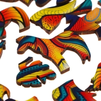 Пазл деревянный фигурный &laquo;Царский тигр&raquo;, 168 элементов