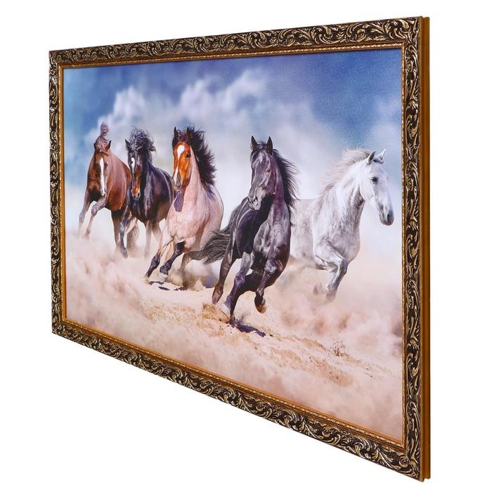 Картина Картина "Кони" 67х107 см
