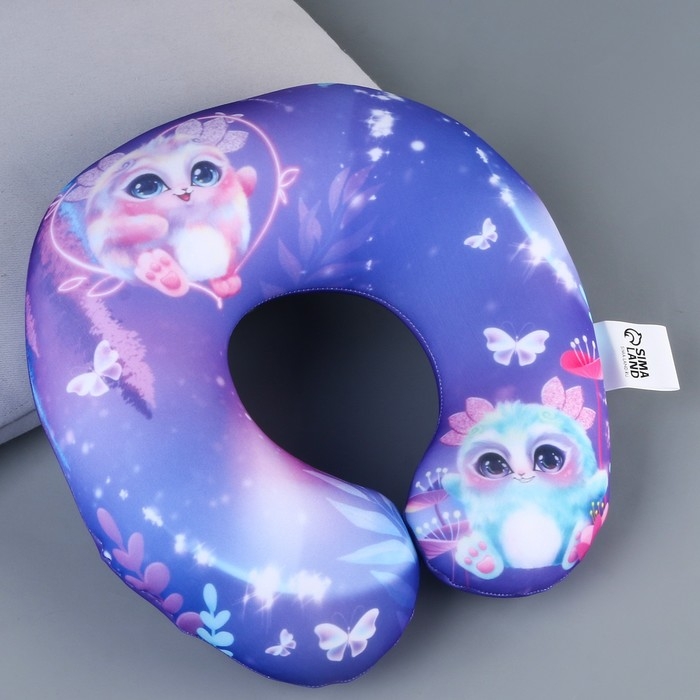 Подушка для путешествий антистресс &laquo;Сказочные существа&raquo;