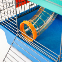 Клетка для грызунов Мини, двухъярусная, с полкой, домом и микс лабиринтов Клетка для грызунов Мини, двухъярусная, с полкой, домом и микс лабиринтов