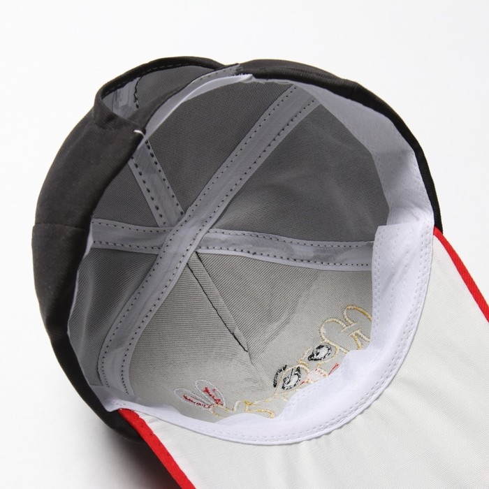 Кепка детская MINAKU Кепка детская MINAKU "Happy", цв. черный, р-р 46-48