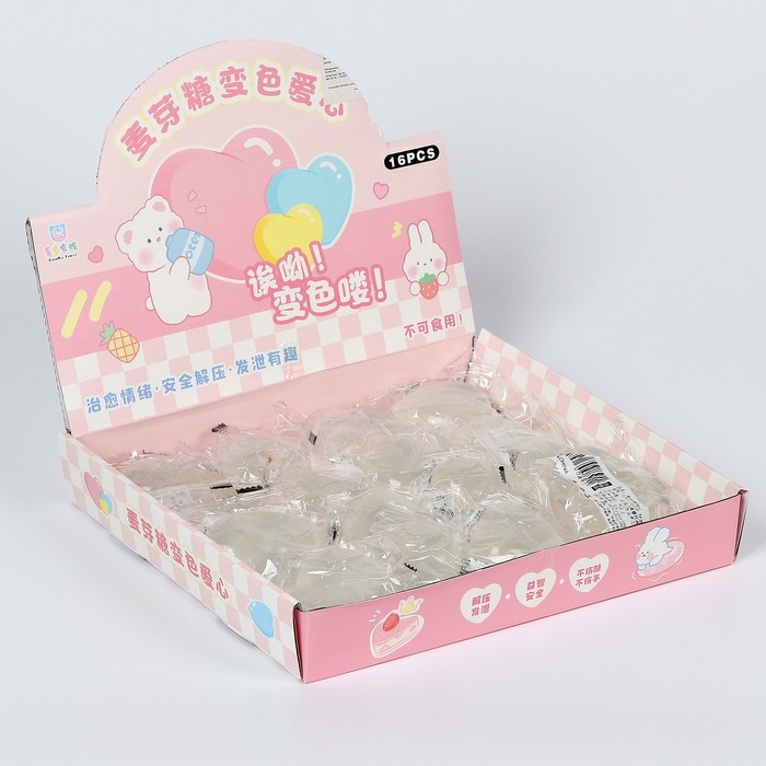 Мялка &laquo;Сердечко&raquo;, меняет цвет на солнце