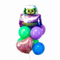 Набор шаров &laquo;Инопланетянин&raquo;, латекс, фольга, 10 шт.