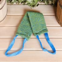 Набор для бани и сауны 5 в 1(сумка,шапка,варежка,коврик,мочалка),с принтом "Жар Пар",белый Набор для бани и сауны 5 в 1(сумка,шапка,варежка,коврик,мочалка),с принтом "Жар Пар",белый