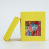 Коробка подарочная складная с 3D эффектом, упаковка, &laquo;С Днем рождения!&raquo;, 11 х 11 х 13 см