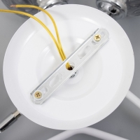 Люстра "Фернанда" 6хЕ27 40Вт бело-хромовый 65х44х26 см BayerLux Люстра "Фернанда" 6хЕ27 40Вт бело-хромовый 65х44х26 см BayerLux