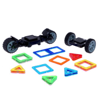 Конструктор магнитный &laquo;Цветные магниты&raquo;, 17 деталей