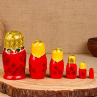 Матрёшка "Семёновская", 6 кукольная, высшая категория