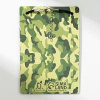 Кулон мужской &laquo;Пистолет&raquo; узор, цвет чернёное серебро на чёрном шнурке, 50 см