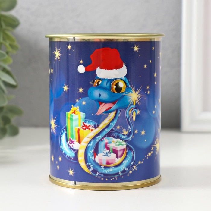 Носки в банке Носки в банке "Календарь 2025 год" (внутри носки мужские, цвет чёрный)