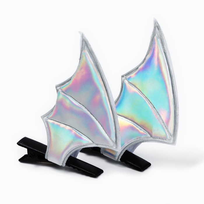 Заколки ушки новогодние &laquo;Волшебная змейка&raquo;, на Новый год, 1 х 5 х 9 см