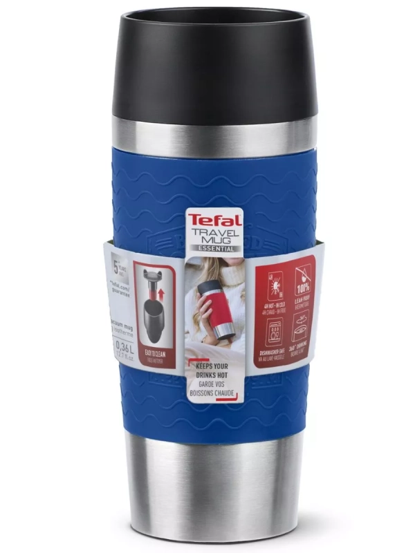 Термокружка Essential N2021610, 0,36 л, синий