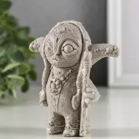 Фигура гипс "Шаман" высота 10 см, под камень