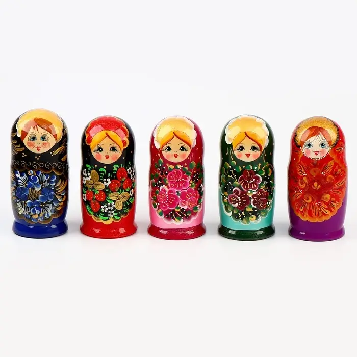 Матрёшка 5 в 1 большая, МИКС