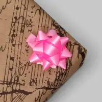 Бант - звезда №3.5, фасовка 8 шт., МИКС